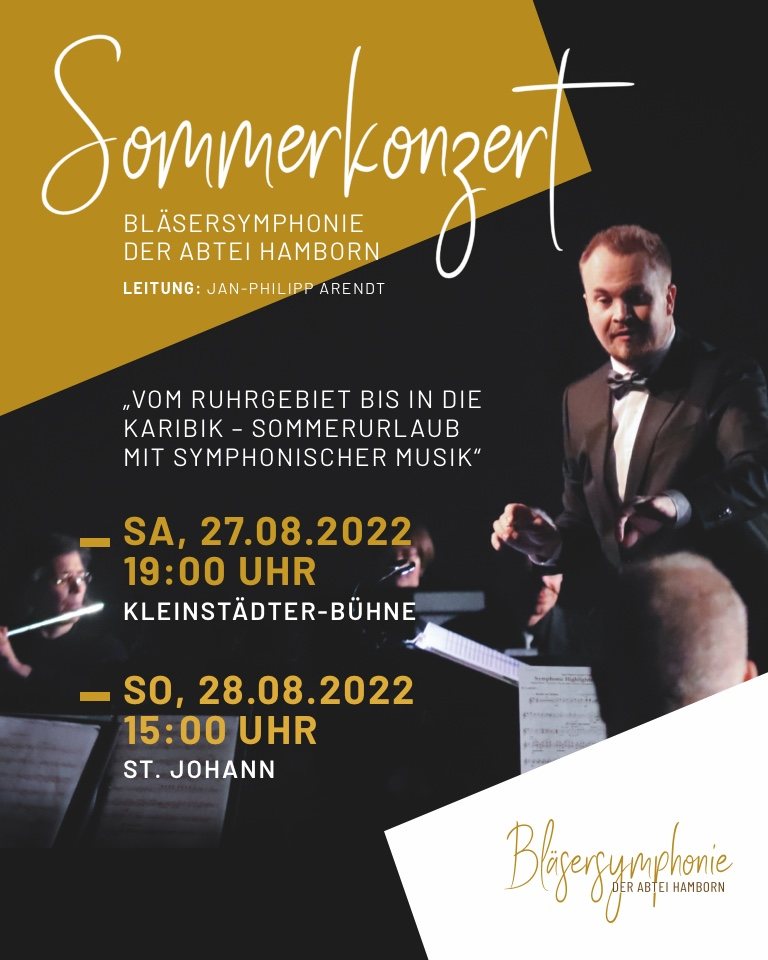 Plakat oder Konzertbild zu Sommerkonzert