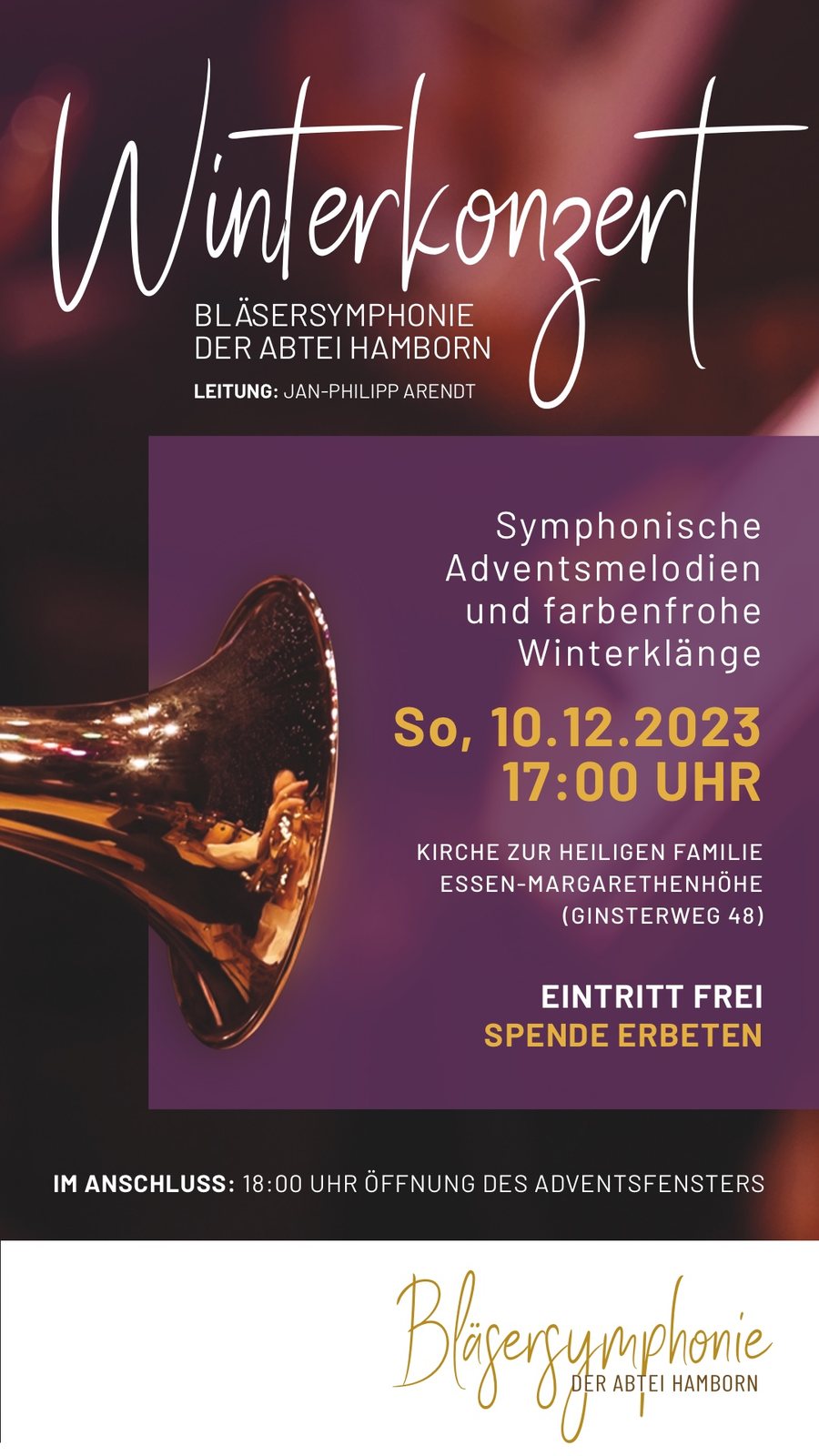 Plakat oder Konzertbild zu Winterkonzert